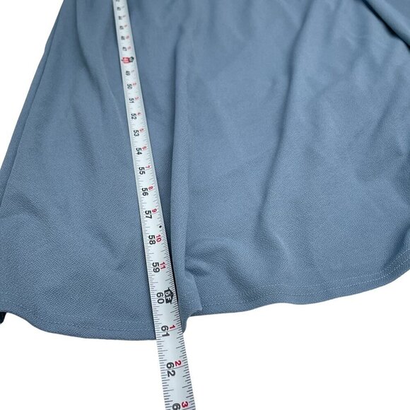 Birdy Grey Gene Dusty Blue Maxi Formal Bridesmaid Dress Large NWT - Picture 13 of 15